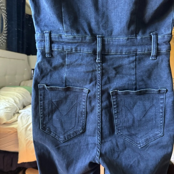 Show me your MuMu one piece denim jumpsuit size medium - Picture 7 of 12